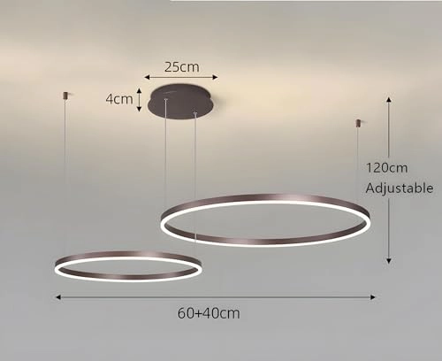 Metal LED Chandelier - 200 cm