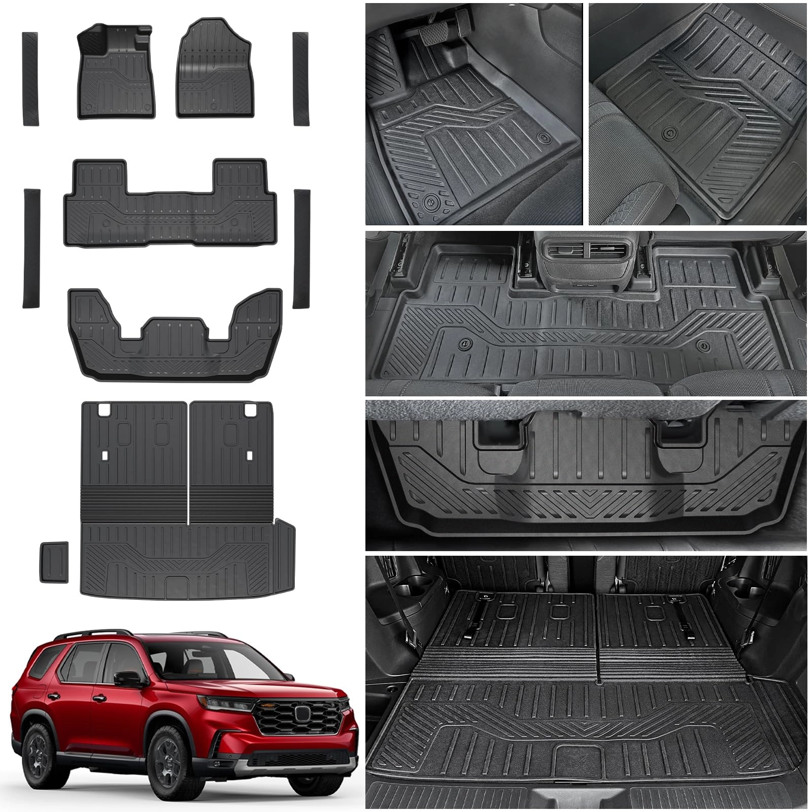 Floor Mats - Honda Pilot 2023-2025 2026