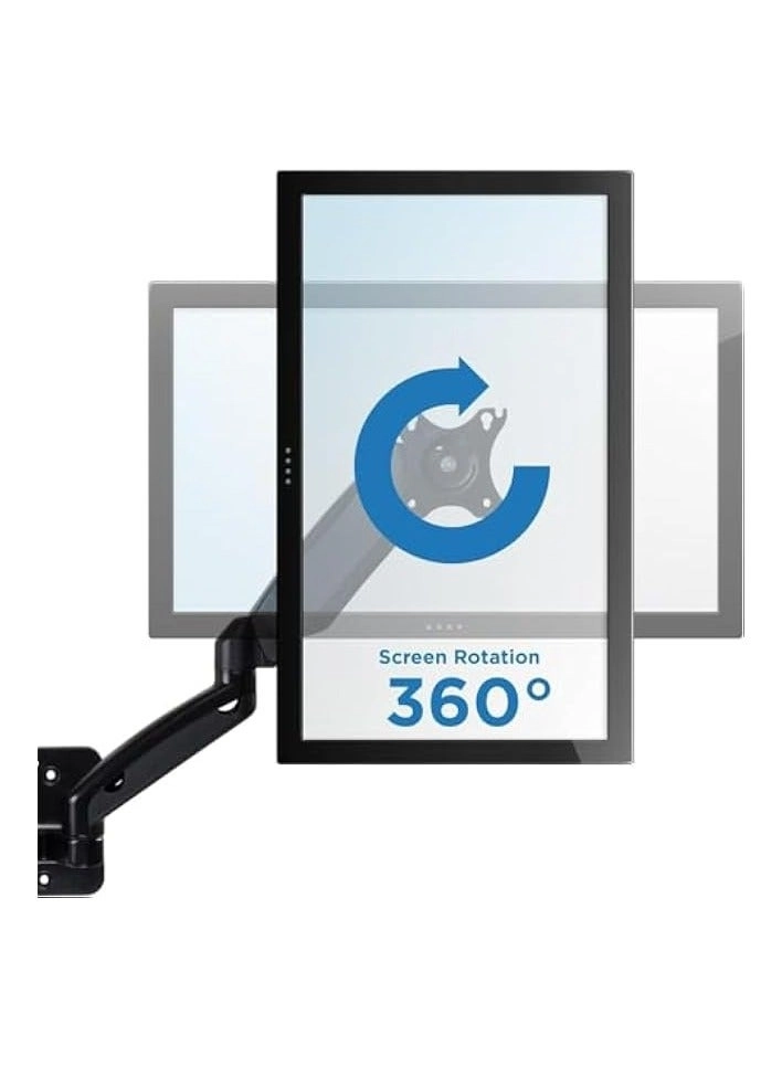 Dual Monitor Wall Mount Bracket - two 17"-32" 75x75mm 100x100mm