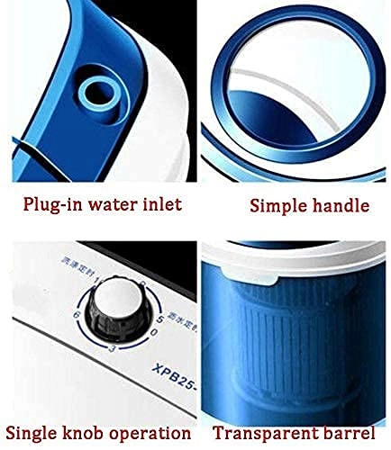 Portable Washing Machine - Mini Single Tub Timing Function