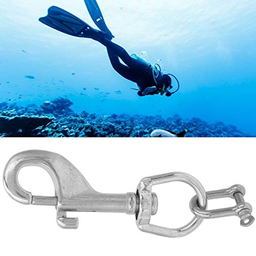 Single End Bolt Snap - stainless steel 57g