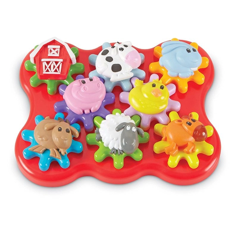Learning Resources Build & Spin: Farm Friends - Suitable for 12 Months-3 years