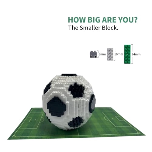 Soccer Building Block Set - Soccer&Cup 1420 pcs