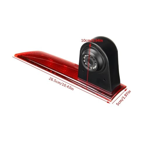 Brake light camera - Night vision + 5 inch Monitor