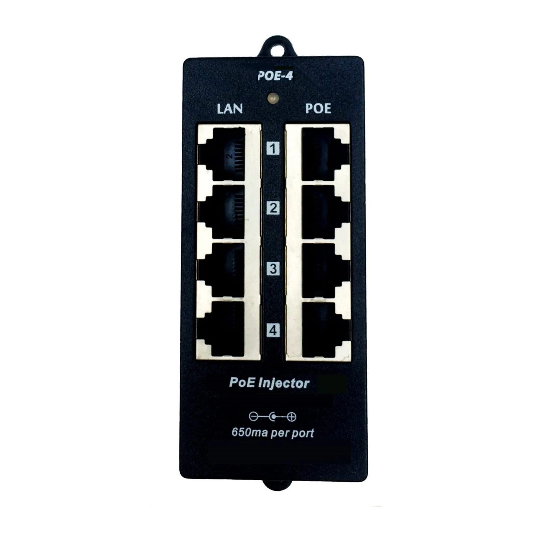 ZHANGQING POE-4 - 24~56V 4 ports 802.3af 802.3at 10/100Mbps