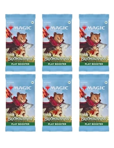 Magic The Gathering Play Booster Pack - Bloomburrow 6pcs