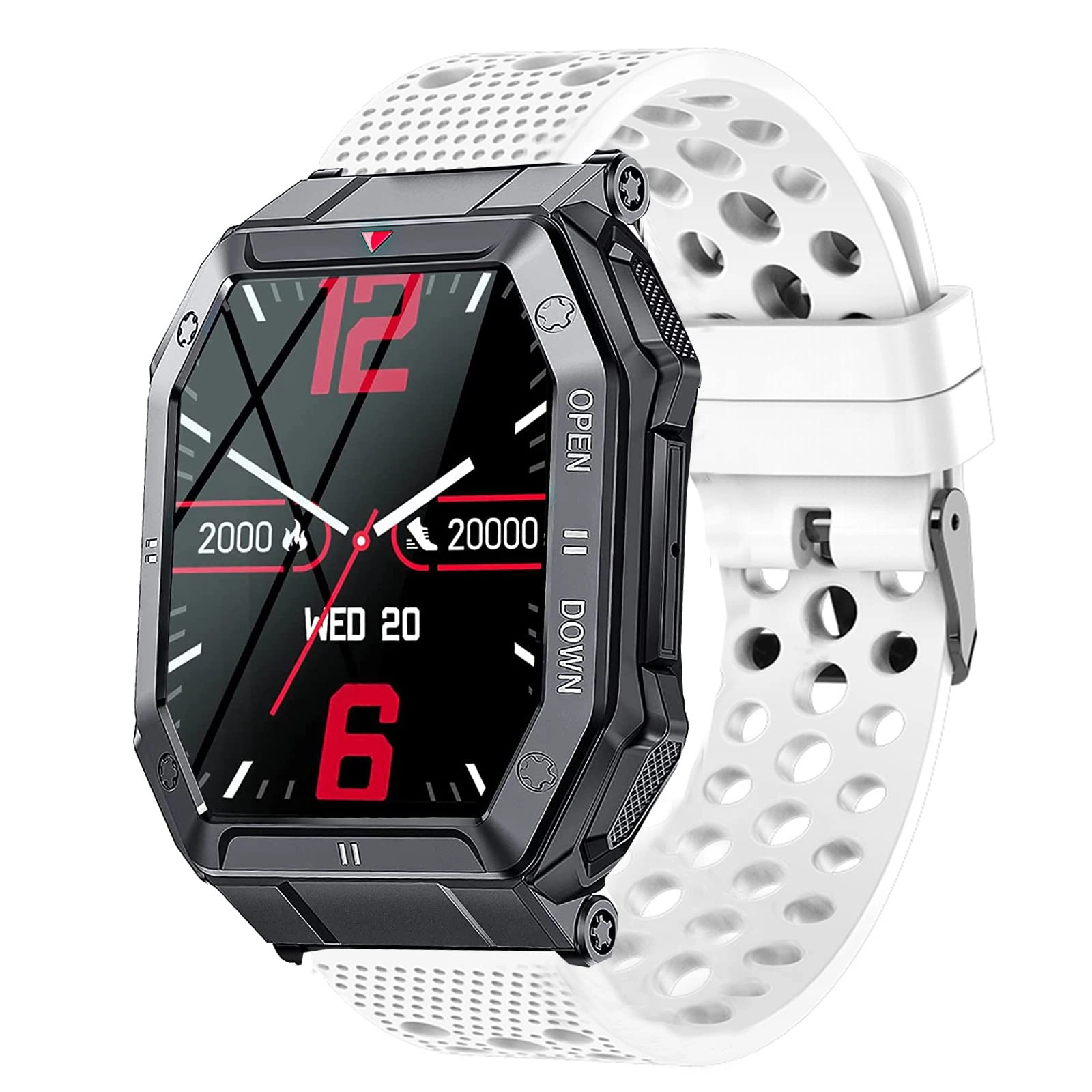 Watch Band for EIGIIS K55 - Soft Silicagel Blue Fits 140mm-200mm