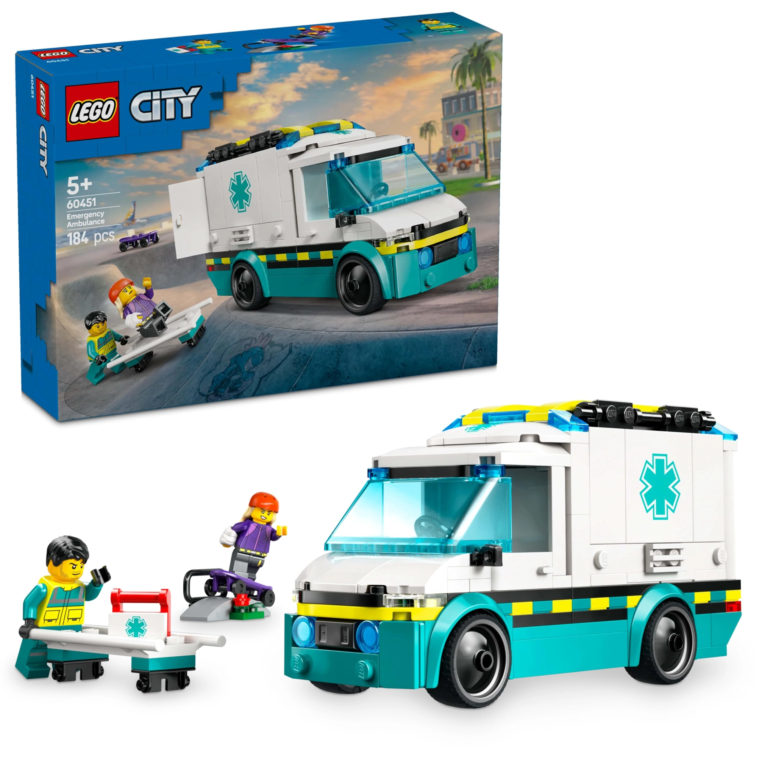 LEGO City Emergency Ambulance (60451) - Vehicle