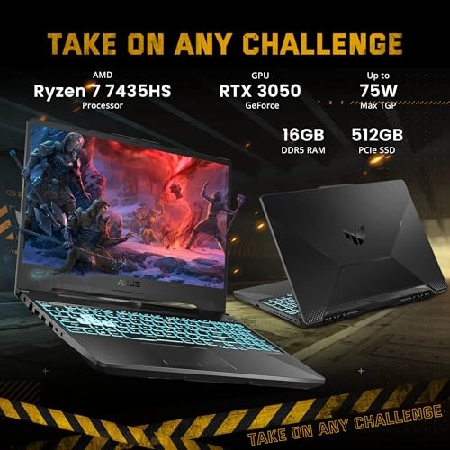 TUF Gaming A15 FA506NFR - 15.6'' Ryzen 7-7435HS 8GB DDR5 512GB SSD