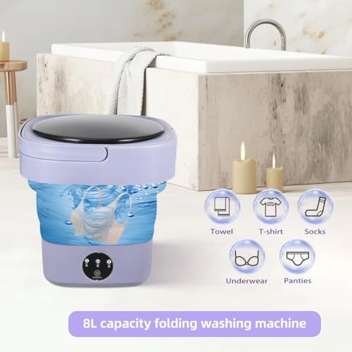 Foldable Mini Washing Machine (7ZT145264TCZX)