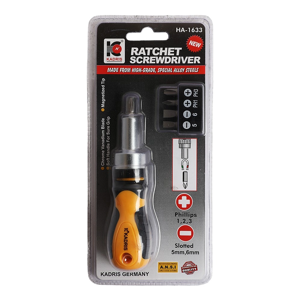 Kadris HA-1633 Screwdriver - 1 Pc
