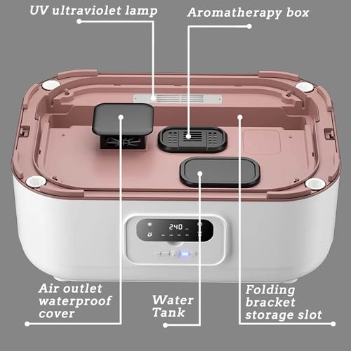 Automatic Ironing Machine - 800W 180-Minute Timer