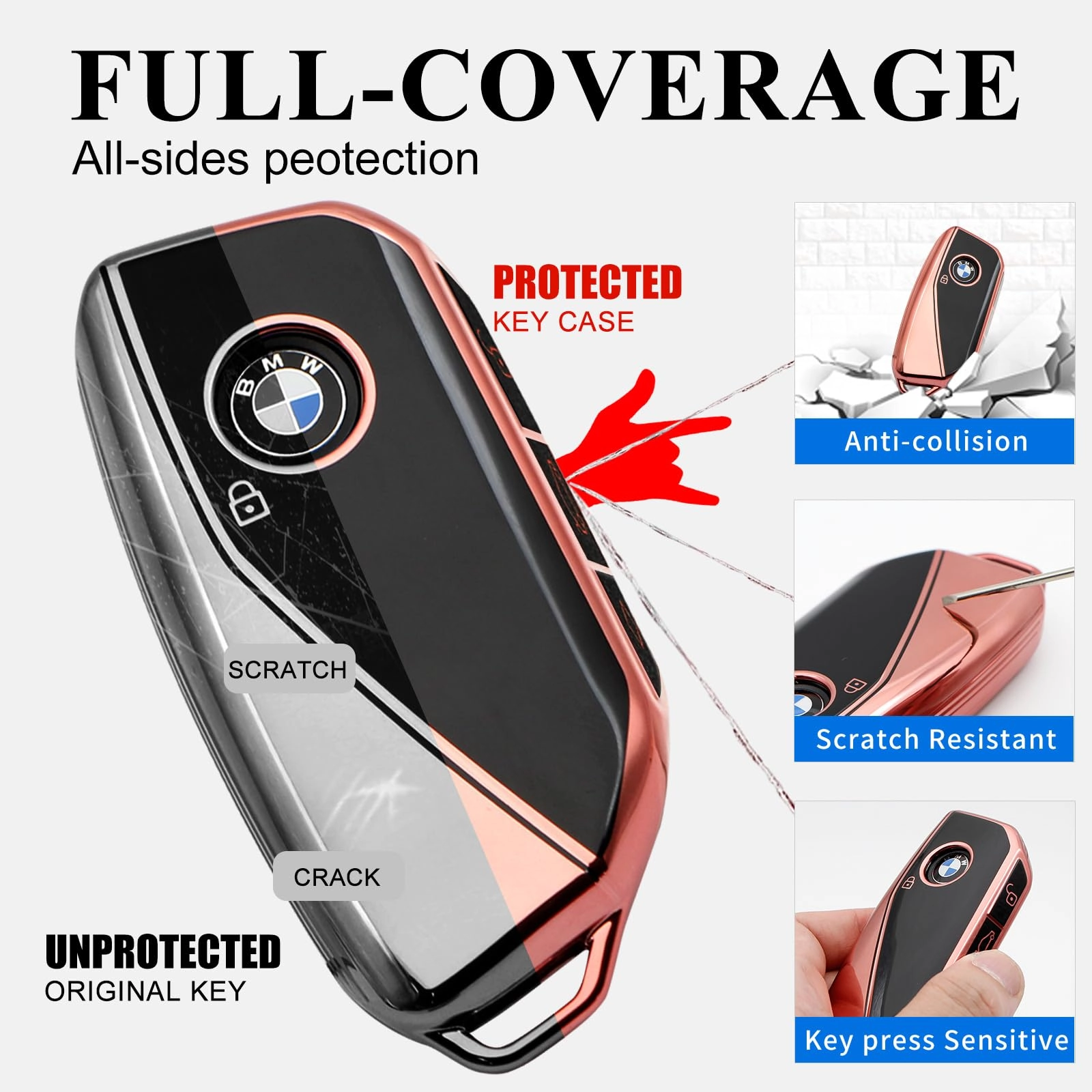 Advanced TPU key protection case - Vehicle