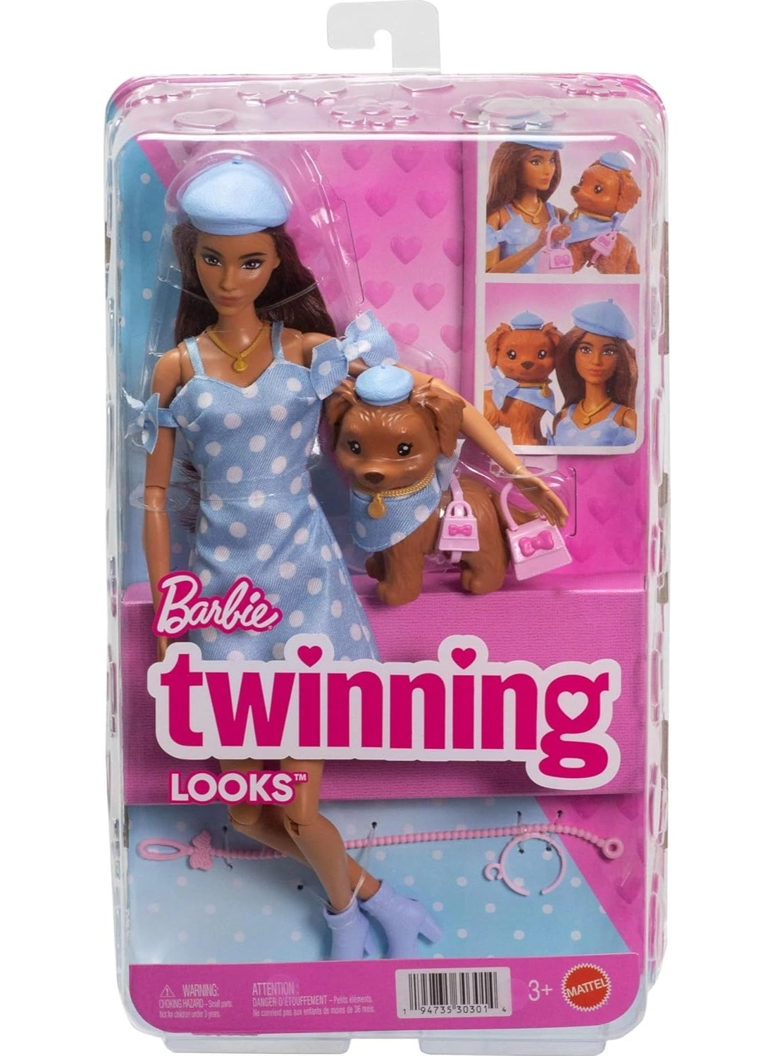 Barbie Twinning Looks - Brunette Ages 3+