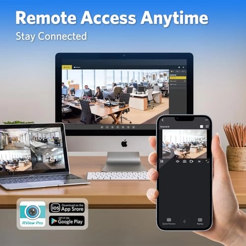 NVR Security Camera System 4K