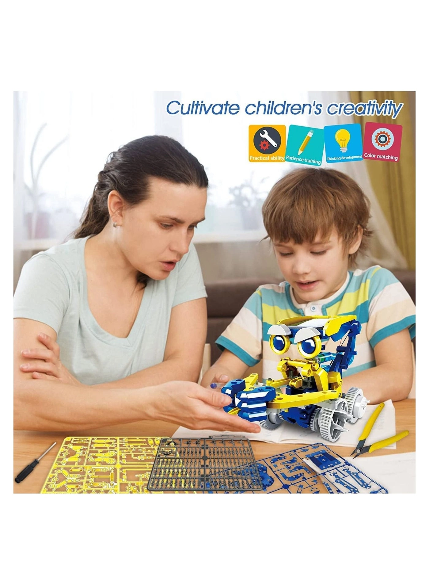 11 in-1 Solar Robot - 8+ Years