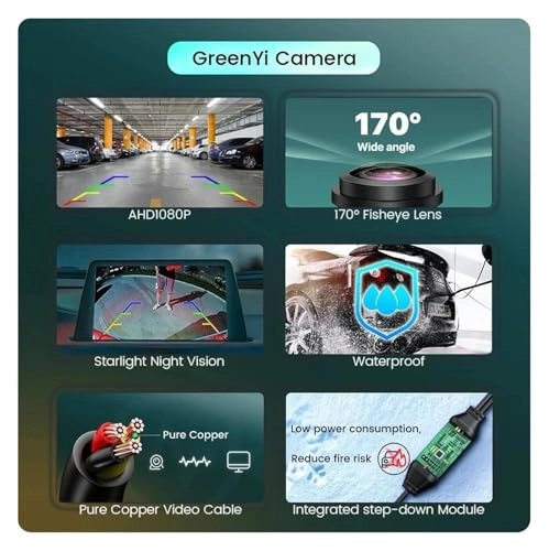Rear View Camera - Night Vision Wireless 1080P HD
