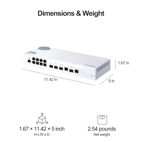 QSW-M408-2C - 10-ports