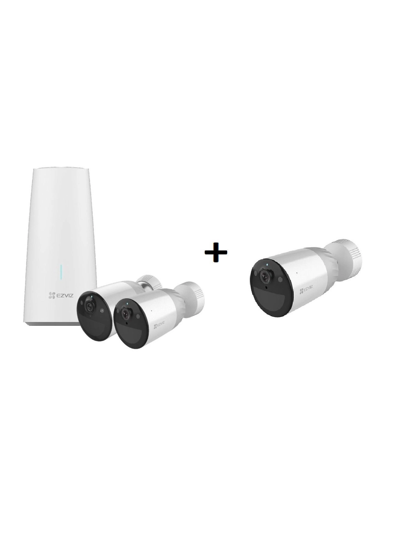 EZVIZ BC1-B2 + BC1 - 4MP 2MP