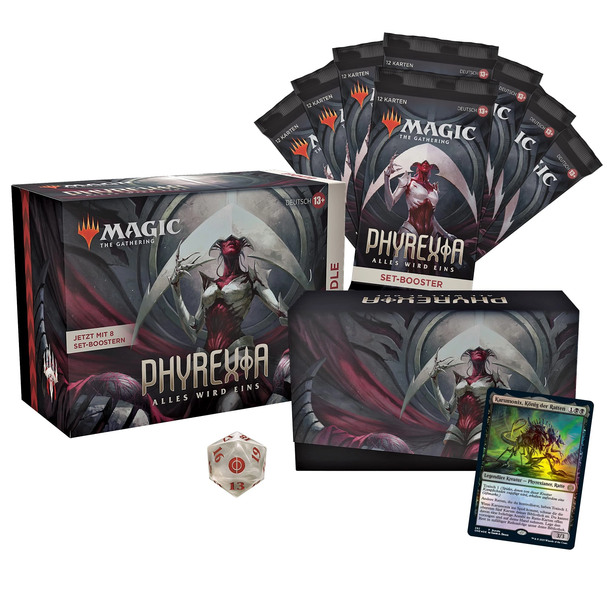 Wizards of the Coast Magic: The Gathering: Phyrexia: Alles Wird One Bundle (German)