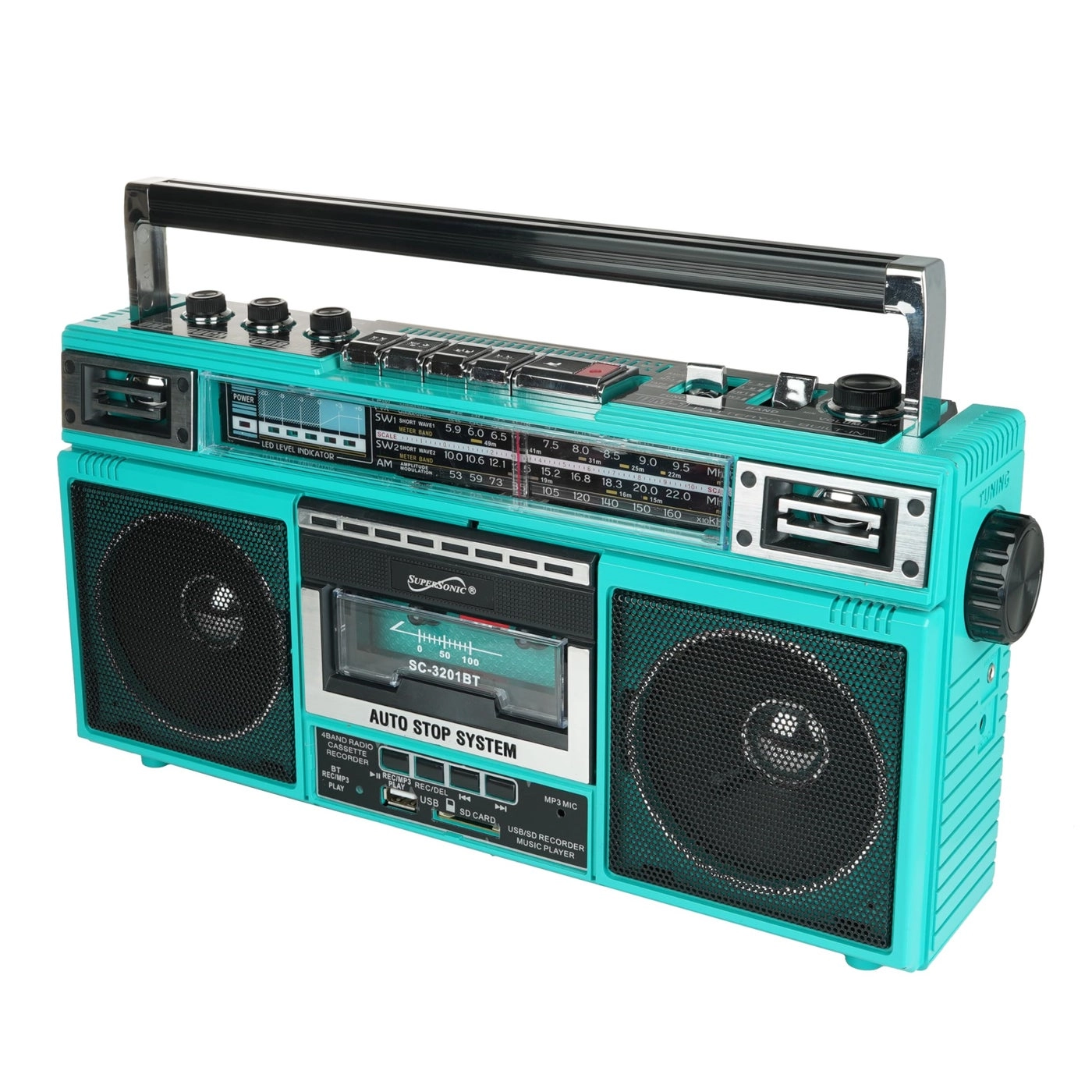 Supersonic SC-3201BT - 4 Band Radio