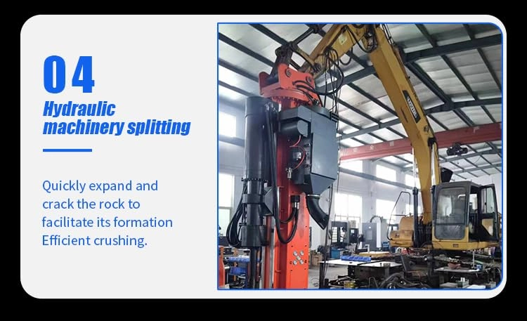 Electric Rock Splitter and Piston Drilling Machine - 1000T 250mm