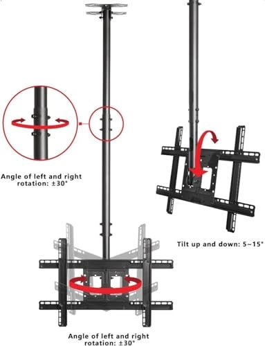 Ceiling TV Mount - 50kg 26-70 inch
