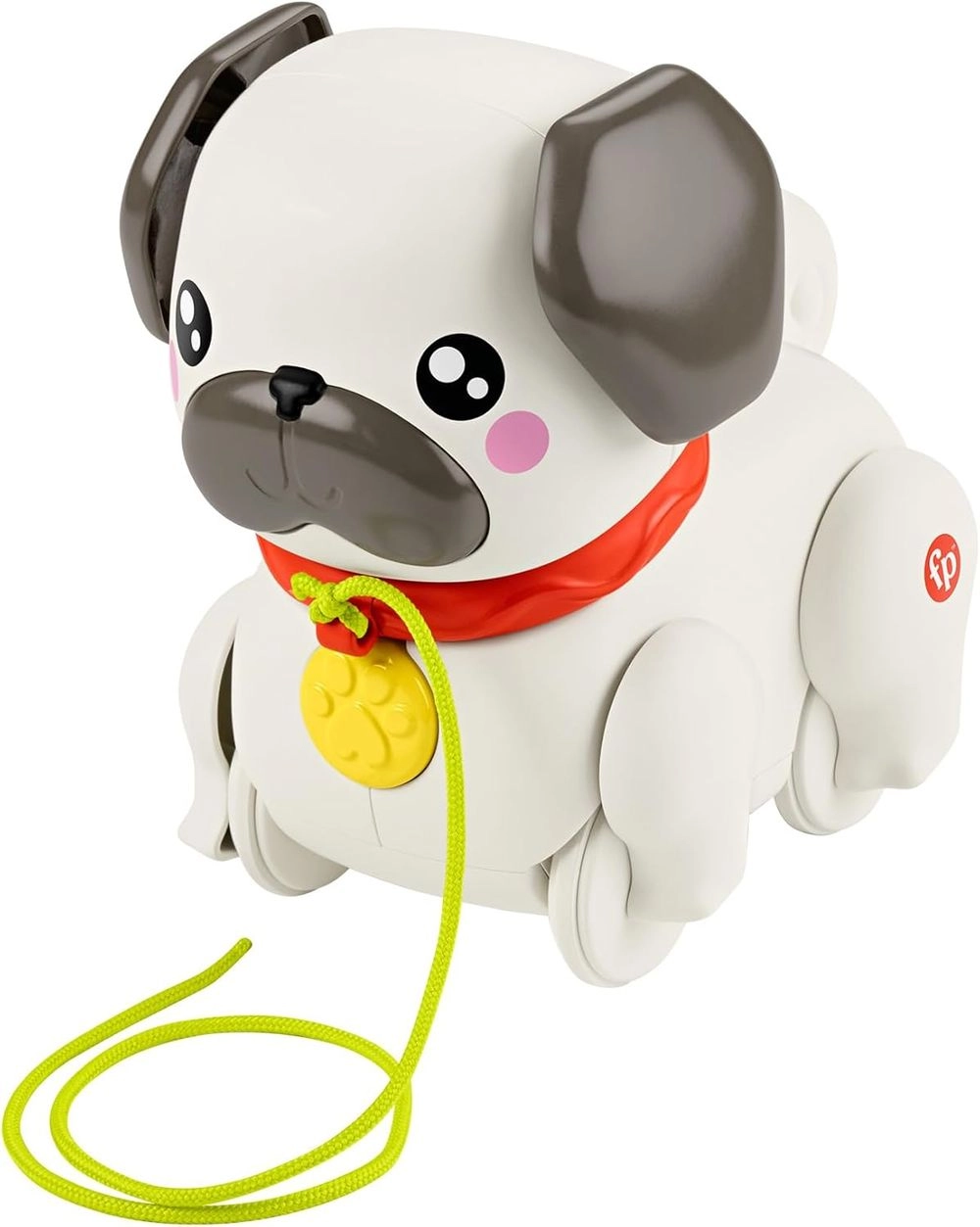 Fisher-Price Walking With Puppy Pull-Along Toy - pug