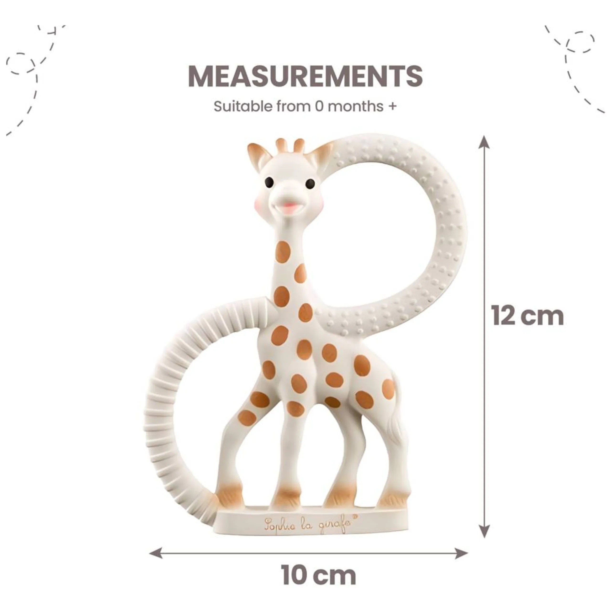 Sophie La Girafe - 100% natural rubber