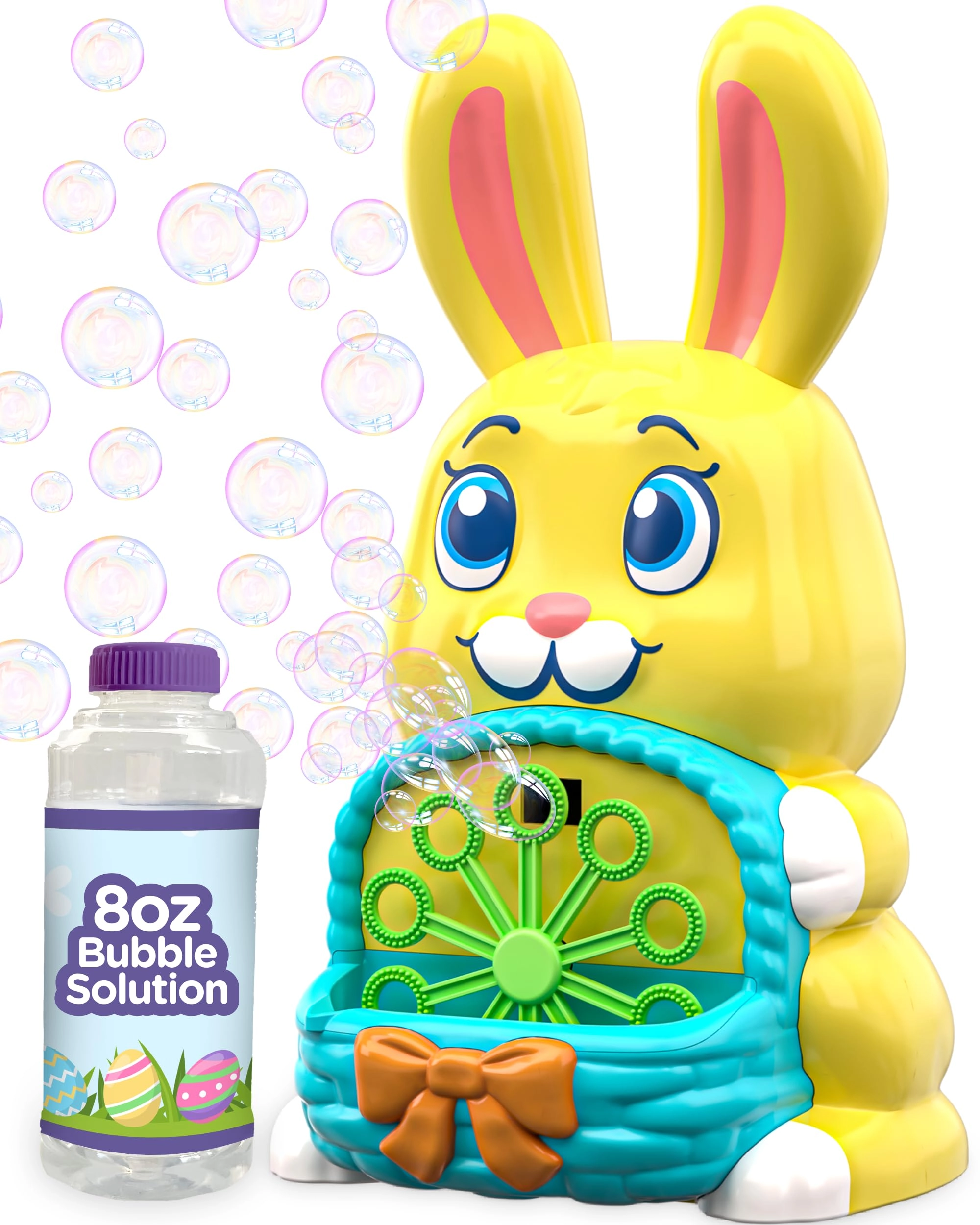 move2play Easter Bunny Bubble Blower - 1-4 years+
