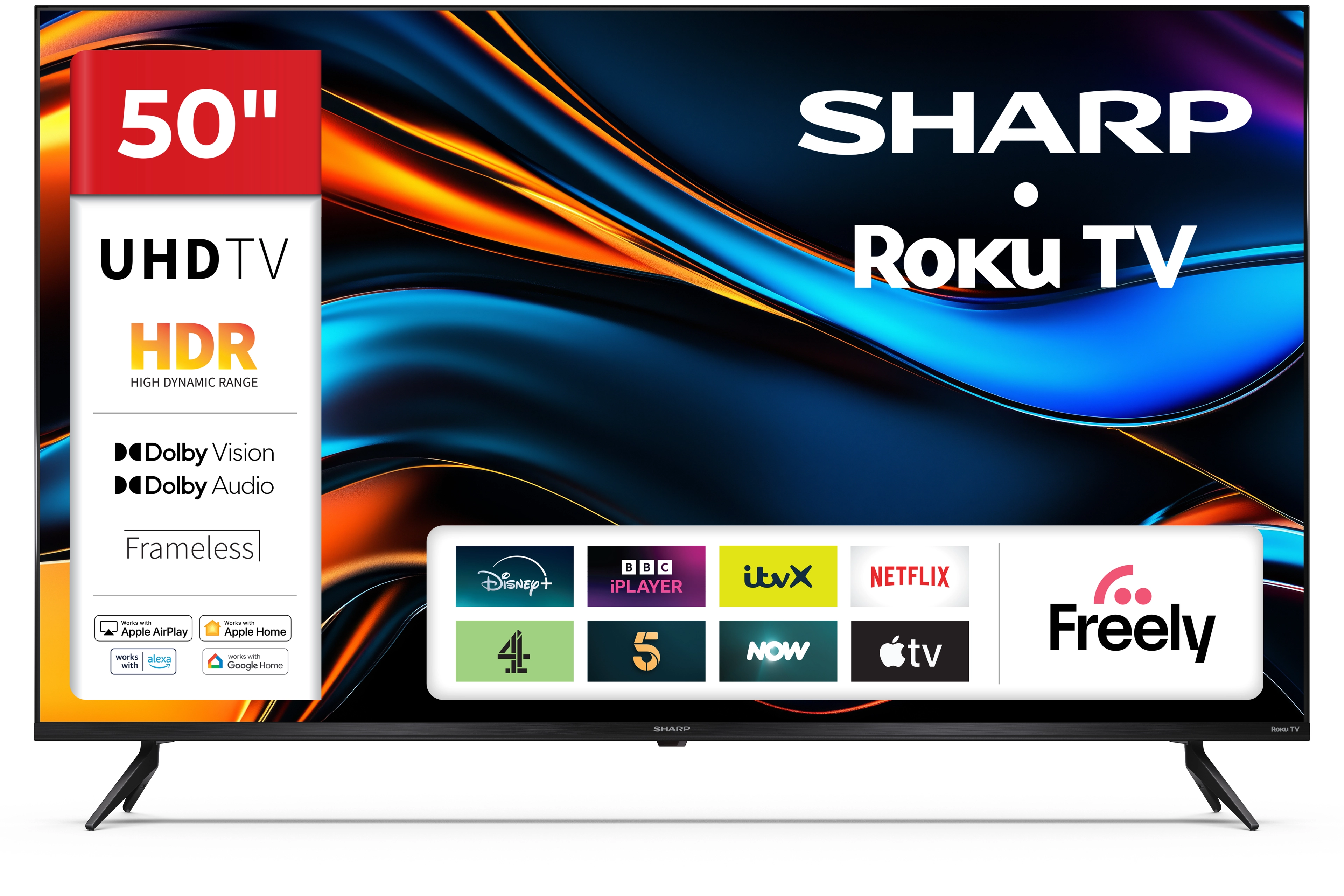 Sharp 50HJ4325K - 50-inch
