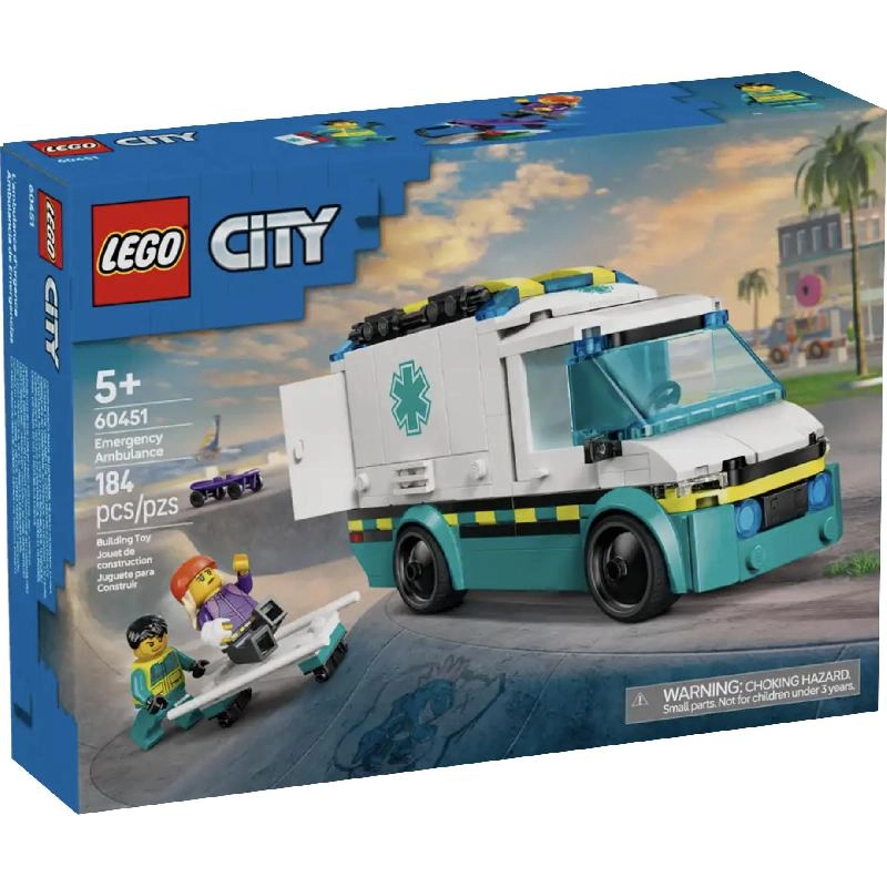LEGO City Emergency Ambulance (60451) - Vehicle