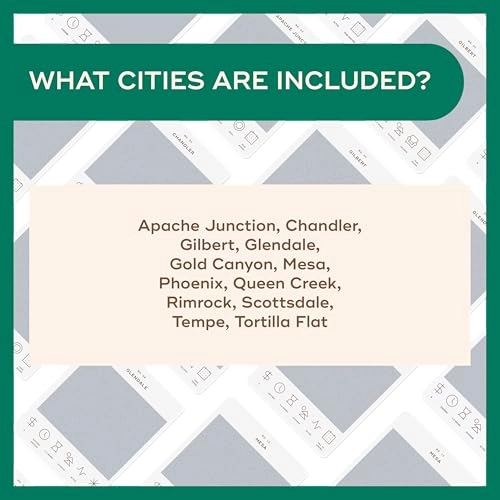 Arizona Adventure Bucket List - 50 Scratch-Off Cards Multicolor