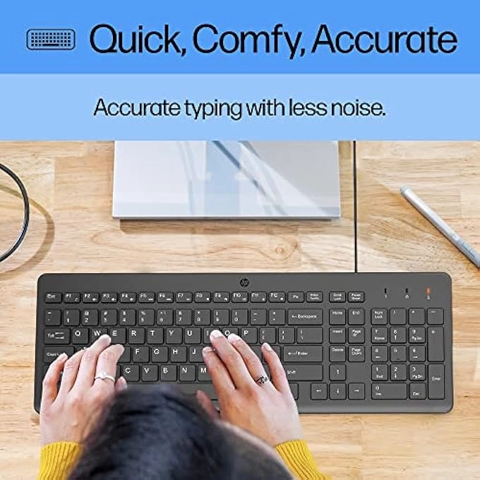 COMPUTER QUIET KEYBOARD - Wired