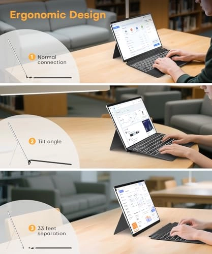 Surface Pro Keyboard - 12.3 inch for Surface Pro 7 Plus 7/6/5/4/3