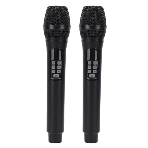 Wireless Handheld Microphone System - 2 x Microphone 2.4G