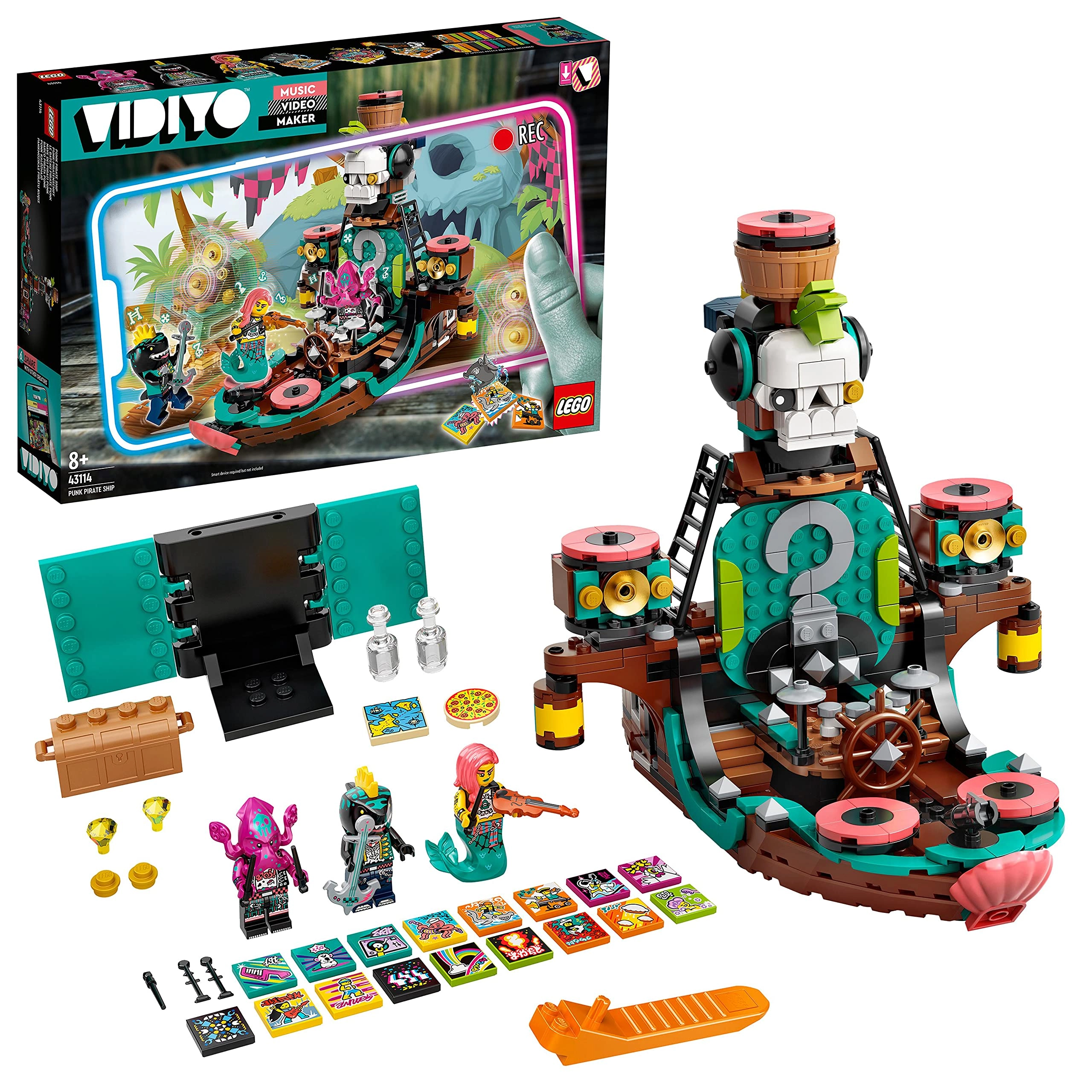 LEGO VIDIYO Punk Pirate Ship Beatbox (43114)