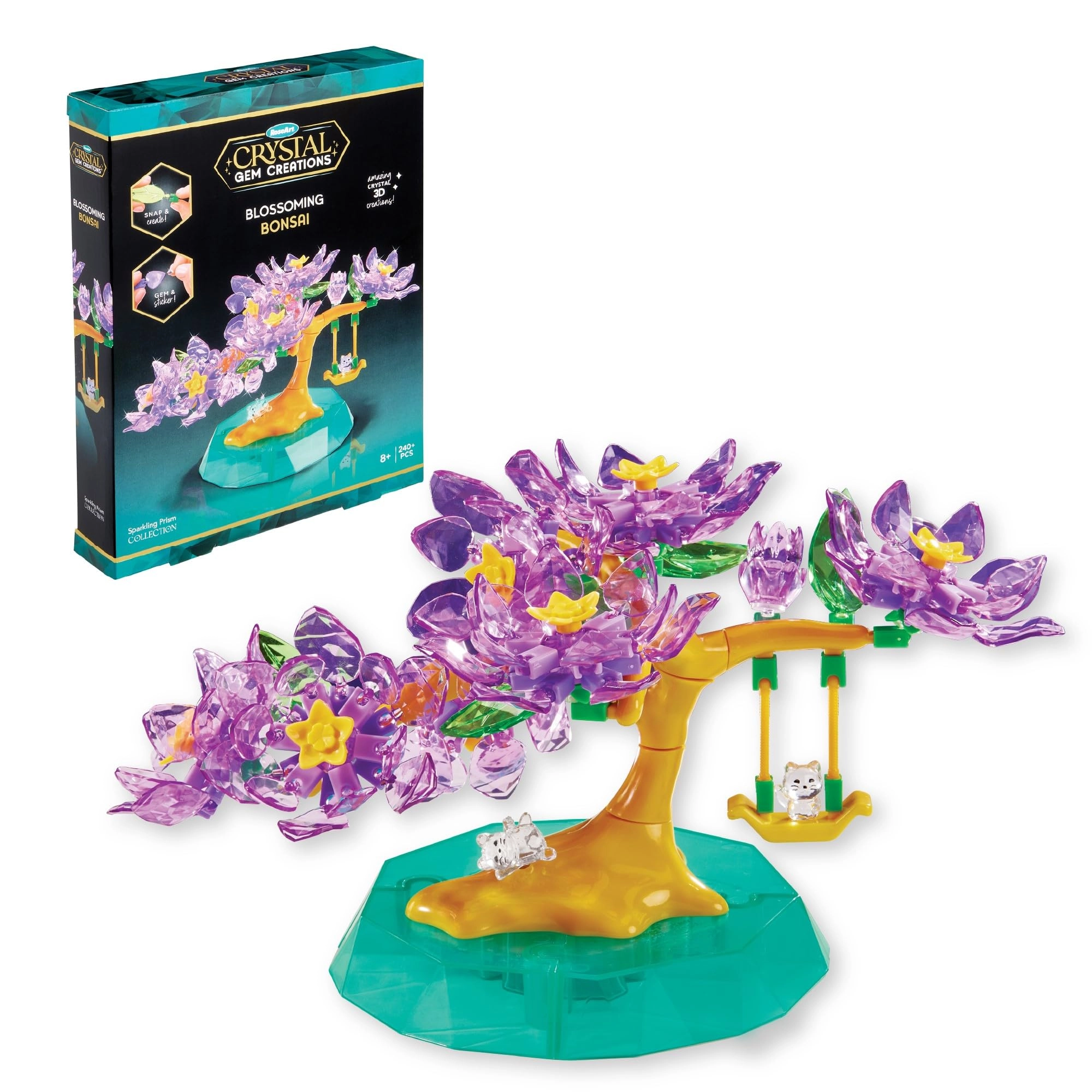 RoseArt Crystal Gem Creations Blossoming Bonsai - 240+ Pieces
