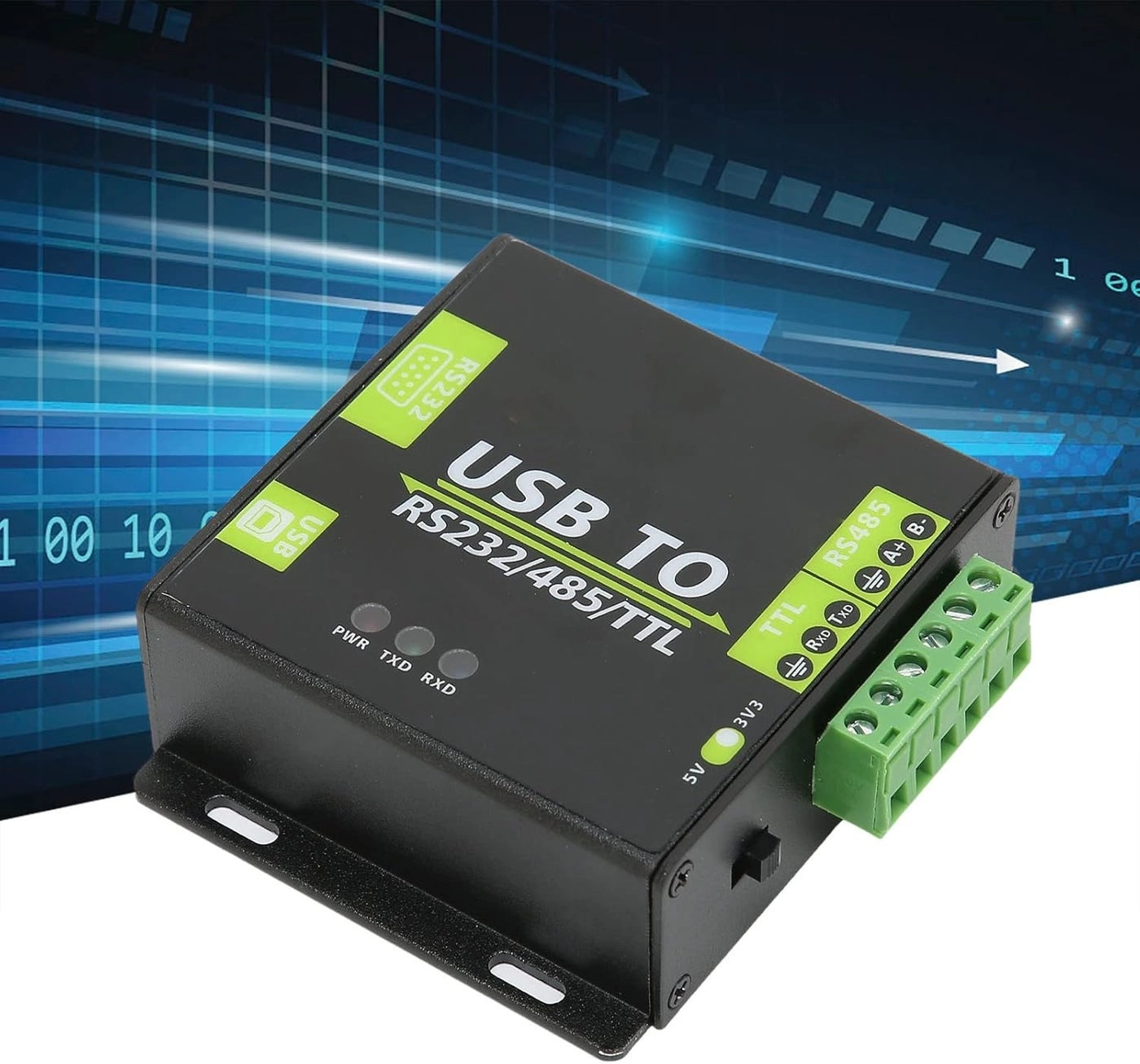 USB To RS232/485/TTL Isolation Converter - FT232RL Fast Communication