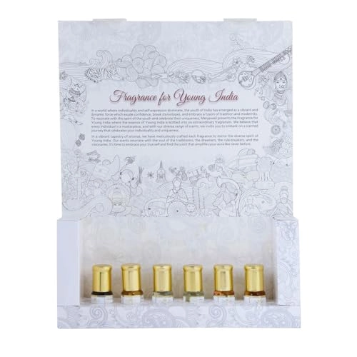 Attar Gift Pack - Floral, Sandalwood 6