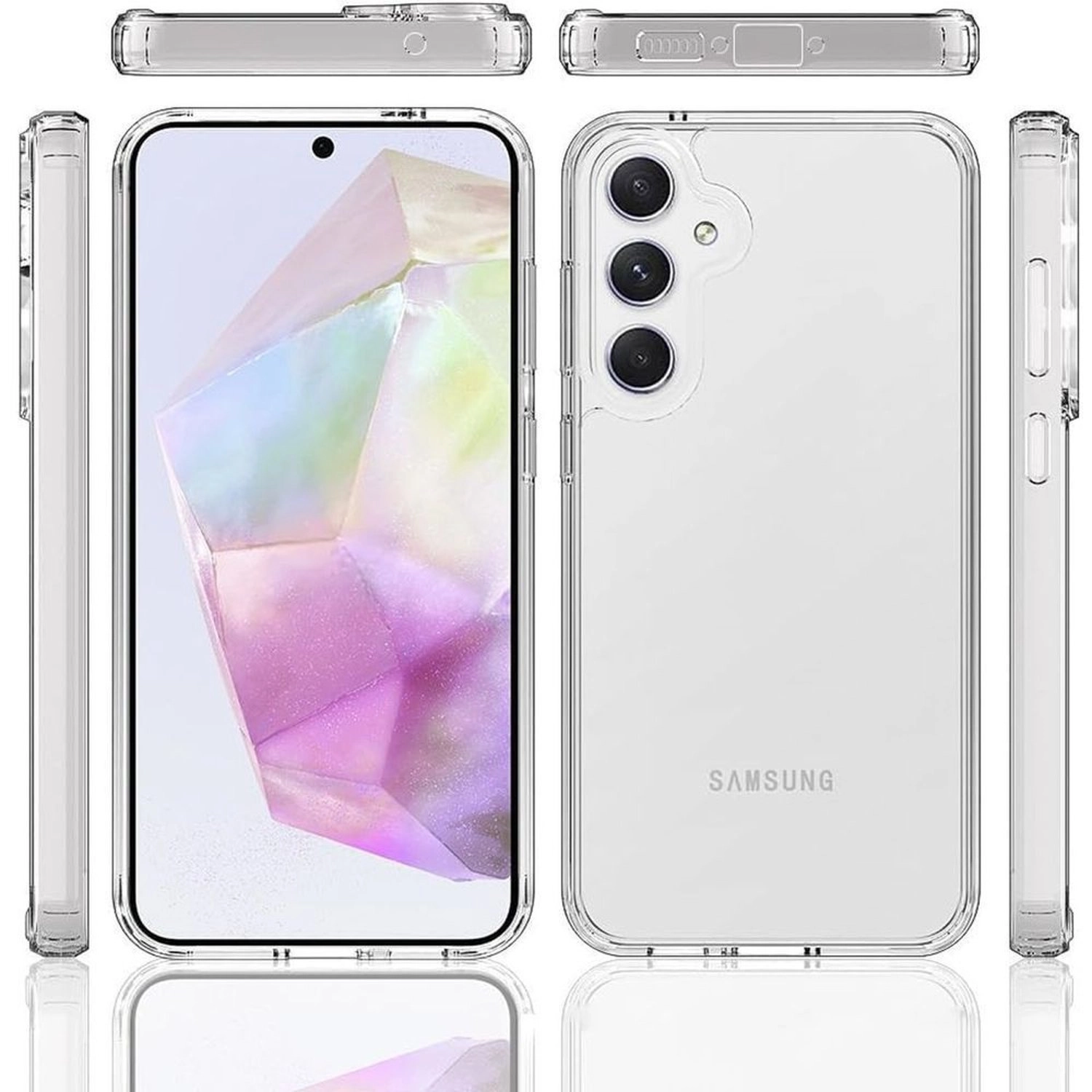 Lucid Case + Screen Protector for Samsung Galaxy A36