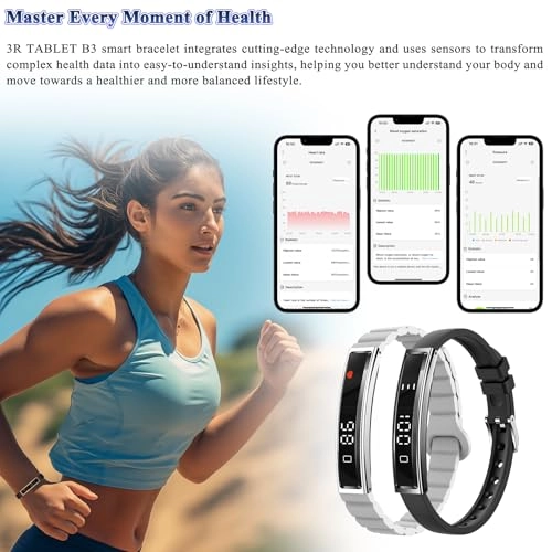 B3 Smart Bracelet - Light Gray 0.89 Inches