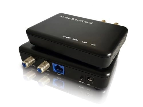 Kiwee Broadband MoCA 25 Adapter - 30W IEEE 8023at 25G Kit