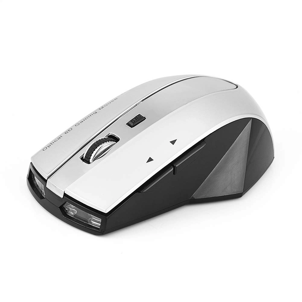 POOWO Rechargeable Mouse with Charging Dock - Wireless
