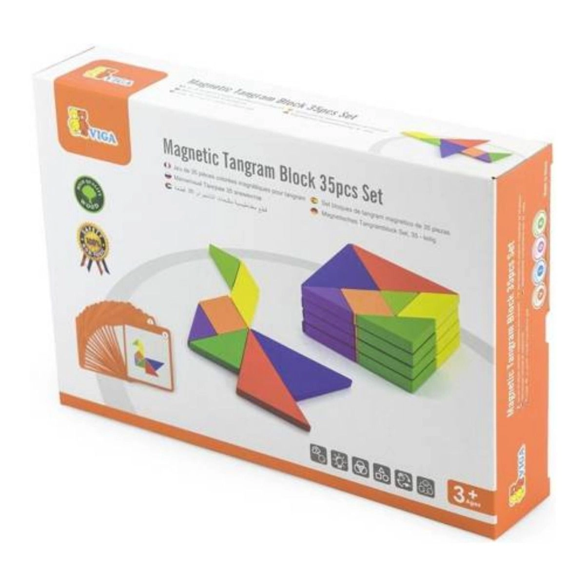 Magnetic Visual Block - 40pcs