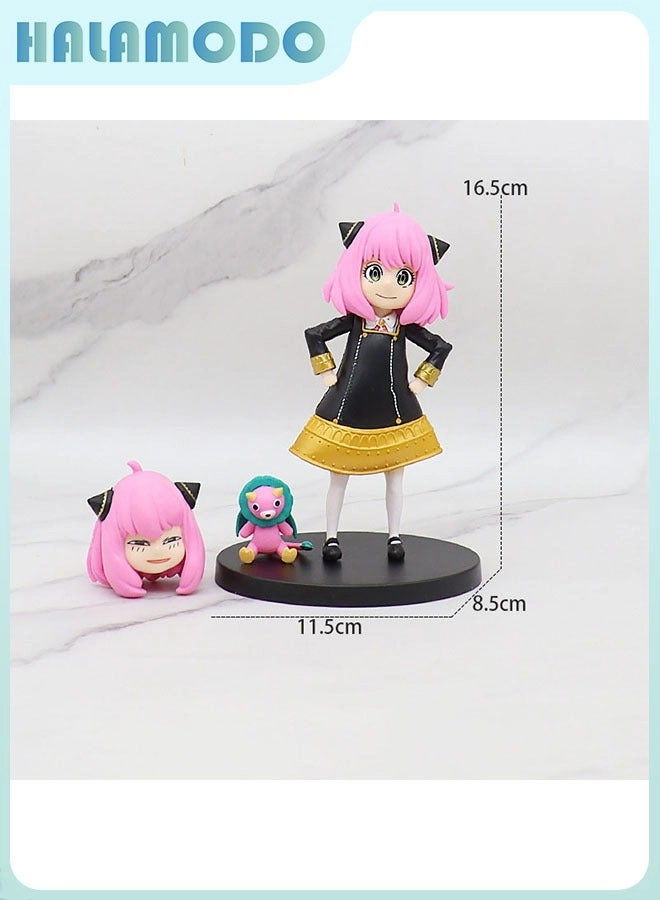 Anya and Loid Forger - Spy x Family Double Head Sculpture (16.5 cm) (QQ0305)