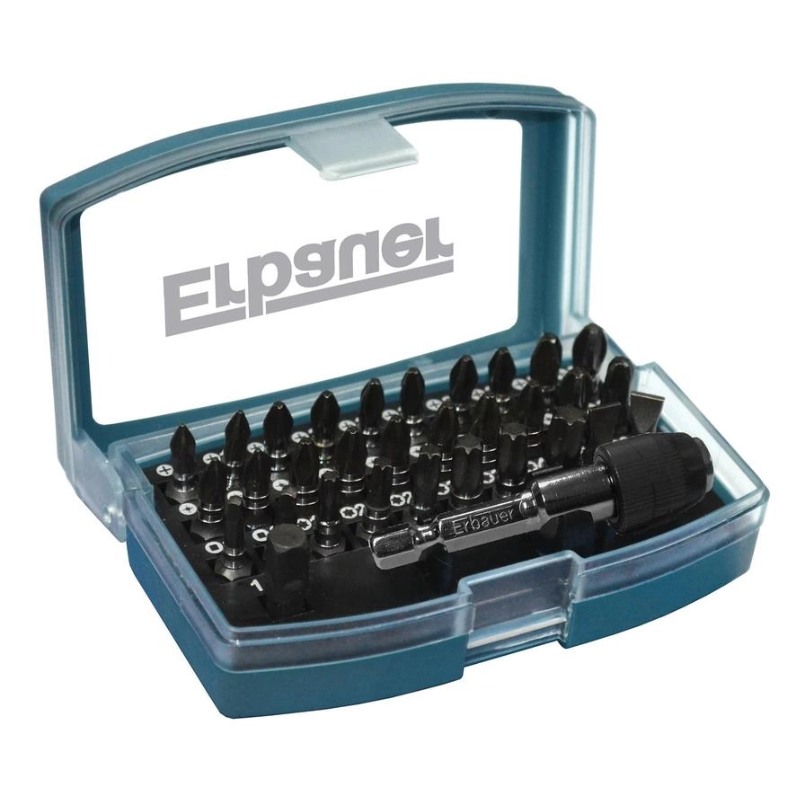 Erbauer Mixed Screwdriver Bit Set - 32 piece(s) 65mm