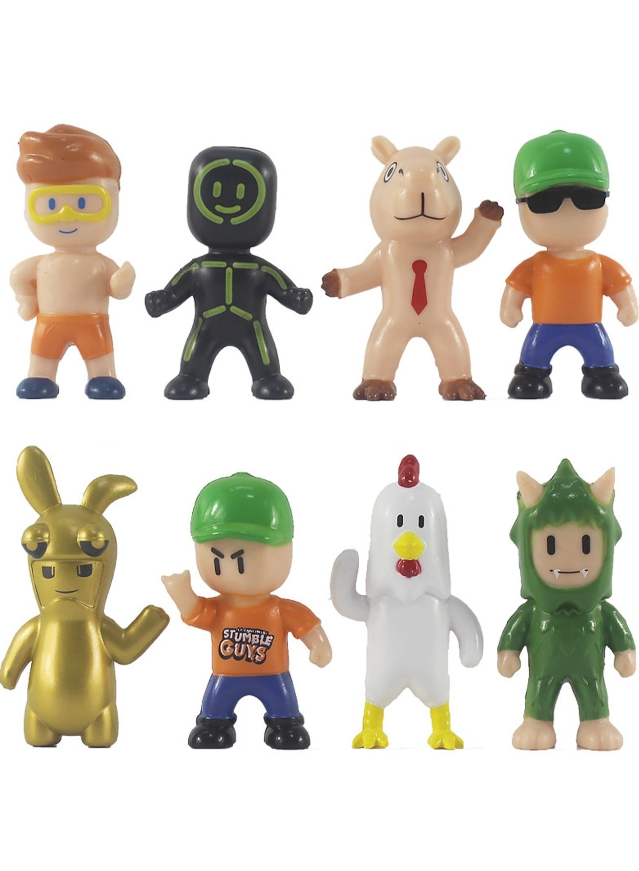 Generic Stumbling Boy Toys - 8pcs Set