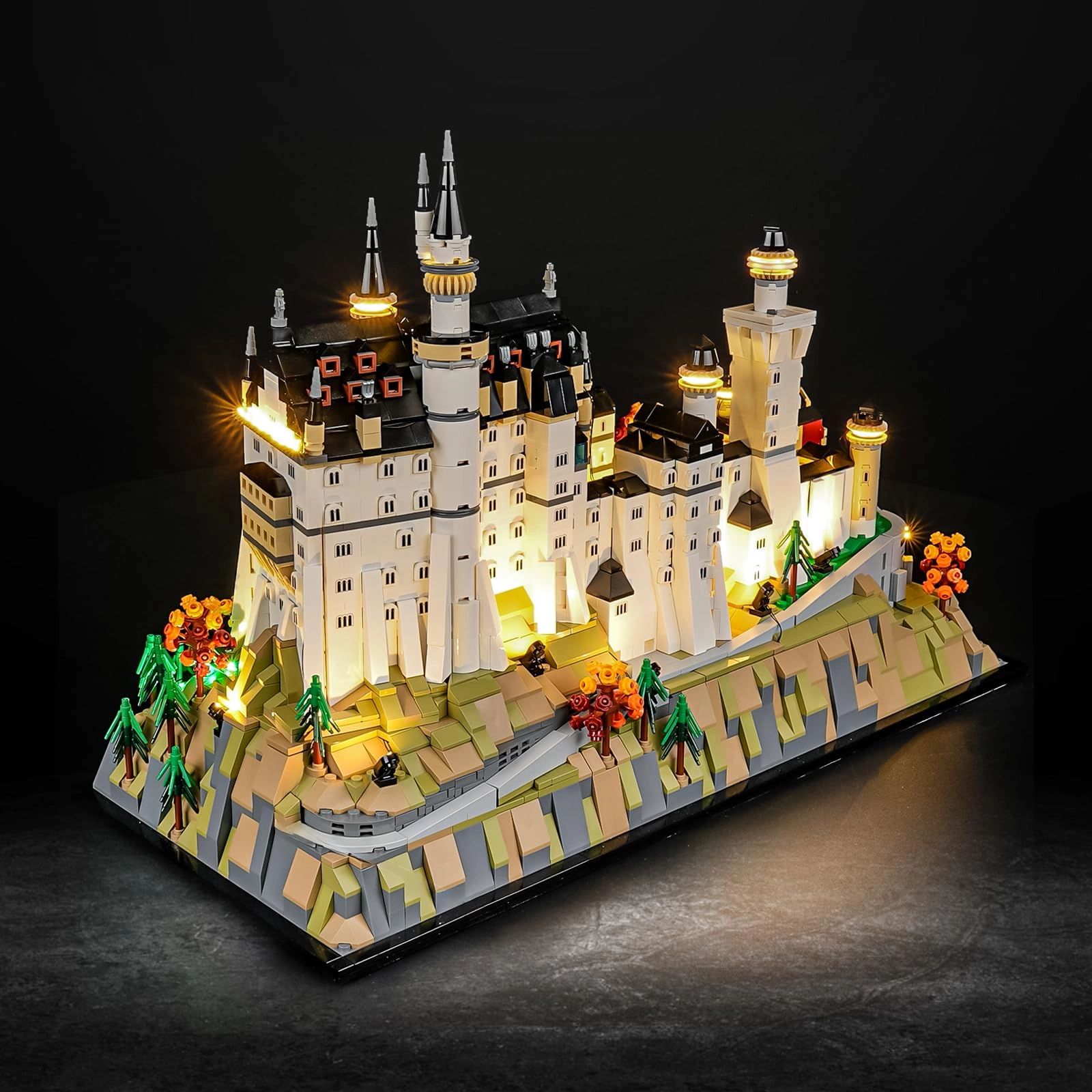 Vaodest LED Light for LEGO 21063 Neuschwanstein Castle Set - Plastic 1