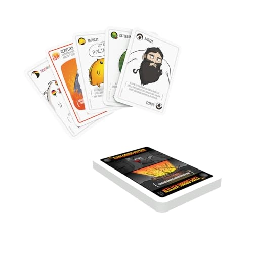 Exploding Kittens Party Pack - 120 Cards (German)